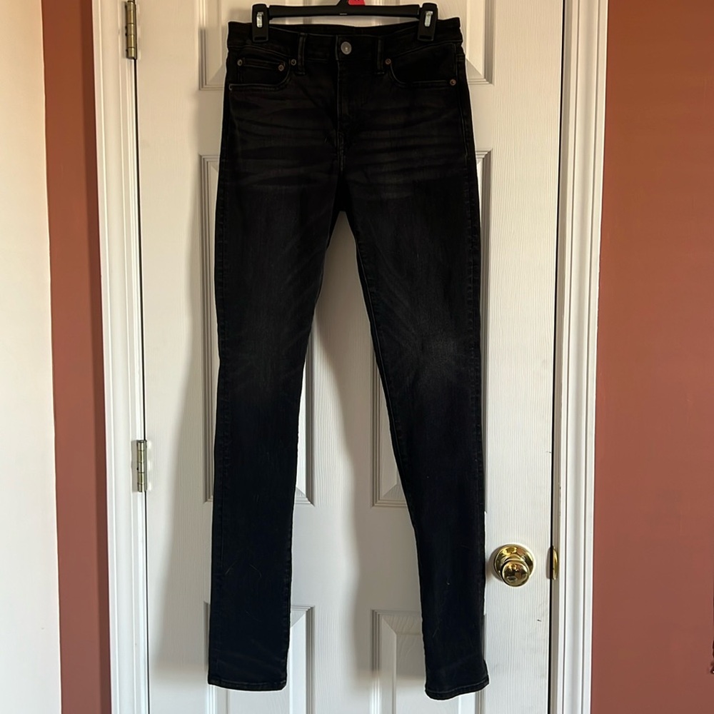 American Eagle Next Level Flex Black Jeans 30x30